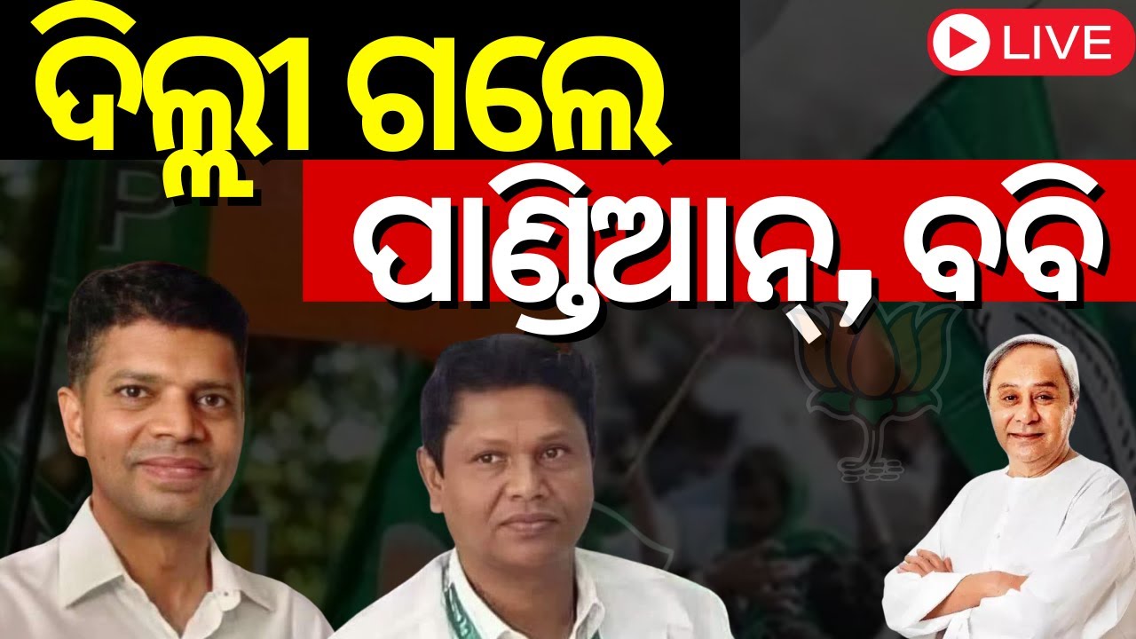 Live: ଦିଲ୍ଲୀ ଗଲେ ଦୁଇ ନେତା ! Election 2024| VK Pandian | Babi Das | Naveen Patnaik