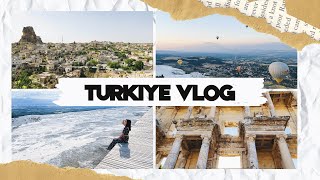 Turkiye Travel Vlog 土耳其之旅 | Istanbul | Cappadocia | Pamukkale | Ephesus | Hot Air Balloon