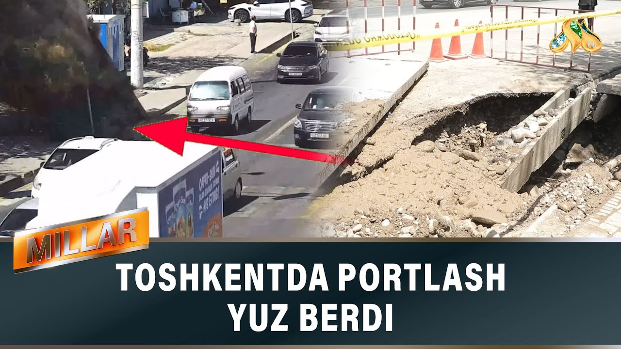 Toshkentda portlash yuz berdi  