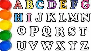 Abc capital letters with song | abc writing | abc alphabets | how to write alphabets for kids |#abc screenshot 5