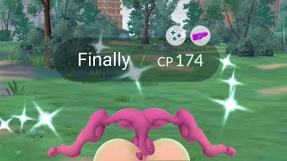 Finally I catch new debut Shiny at last moment..... 😍 Pokemon go