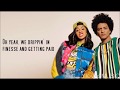 Bruno mars ft cardi b  finesse lyrics