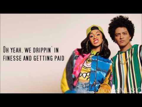 Bruno Mars ft. Cardi B - Finesse (Lyrics)