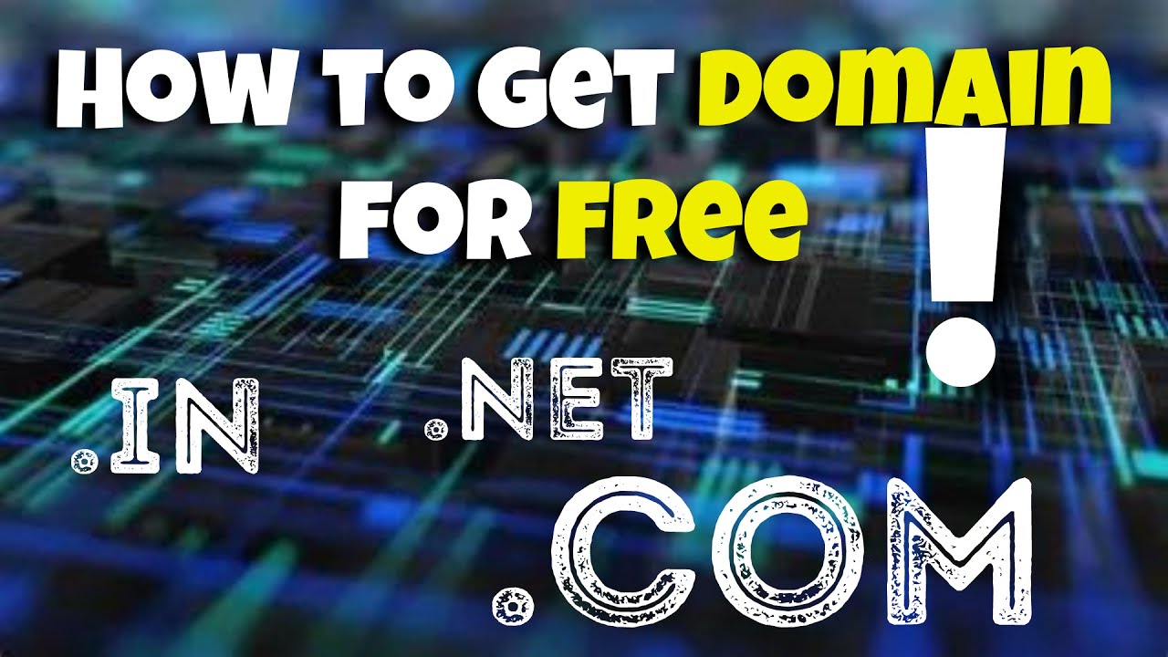 How to get domain for free how to take free domain Techverz YouTube