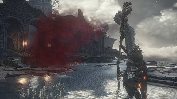 Dark Souls 3 Cinders Mod Weapon Showcase - Corvian Longstaff