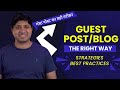 Guest Posting Kaise Kare? Guest Blogging Kaise Kare? Strategy & Best Practices