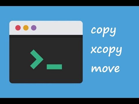 ( copy , xcopy , move  ) - [ 4 / 10  ] // windows cmd  [ kurdish ]