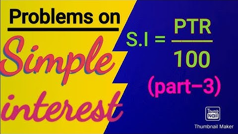 Simple interest #part-3# by G.S.Rama Lakshmi