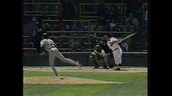 Dave Gallagher Chicago White Sox Home Run Apr. 15,...