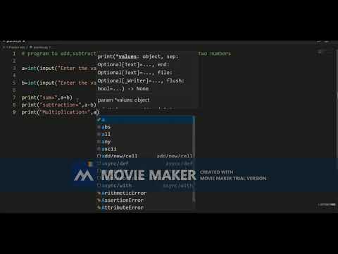 Python program to add subtract multiplication and division taking input ...