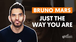 Video thumbnail of "Just The Way You Are - Bruno Mars (aula de violão simplificada)"
