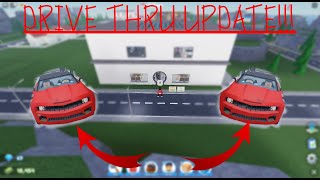 DRIVE THRU UPDATE!!! (Restaurant tycoon 2)