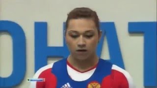 16 04 2011   Надежда Евстюхина толчок 162 кг