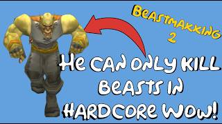 my ironman hunter can only kill beasts | Beastmaxxing (#2)