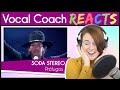 Vocal Coach reacts to Soda Stereo - Prófugos (Gustavo Cerati Live En Vivo)