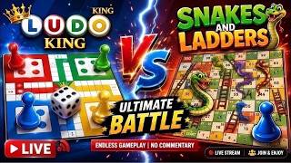 🔴 LIVE | 👑 Ludo King 🆚 🐍 Snakes & Ladders | Endless Gameplay 🎮 #shorts #shortsfeed #live #viralvideo screenshot 5