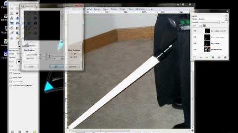 GIMP 2.6 Tutorials: Light Sabers [HQ]