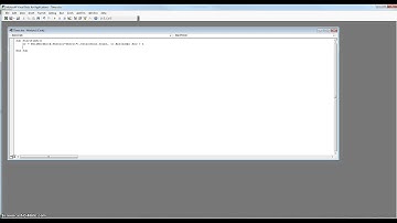 VBA Stop watch application