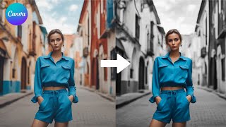Cara Mengubah Latar Belakang Gambar Menjadi Hitam Putih di Canva (Tutorial untuk Pemula) screenshot 1