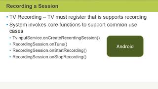 Android App Development Essentials -  Android TV Recording screenshot 5