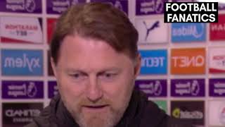 Ralph Hasenhuttl Post match Interview against Man City.