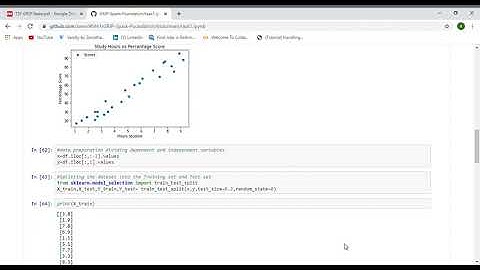 The Sparks Foundation Internship | task1: Simple Linear Regression | Machine Learning