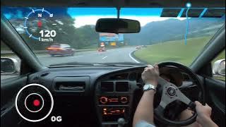 GENTING HIGHLAND TOUGE UPHILL F.T SATRIA GTI