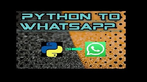 Sending WhatsApp messages using Python | Random number message | pywhatkit