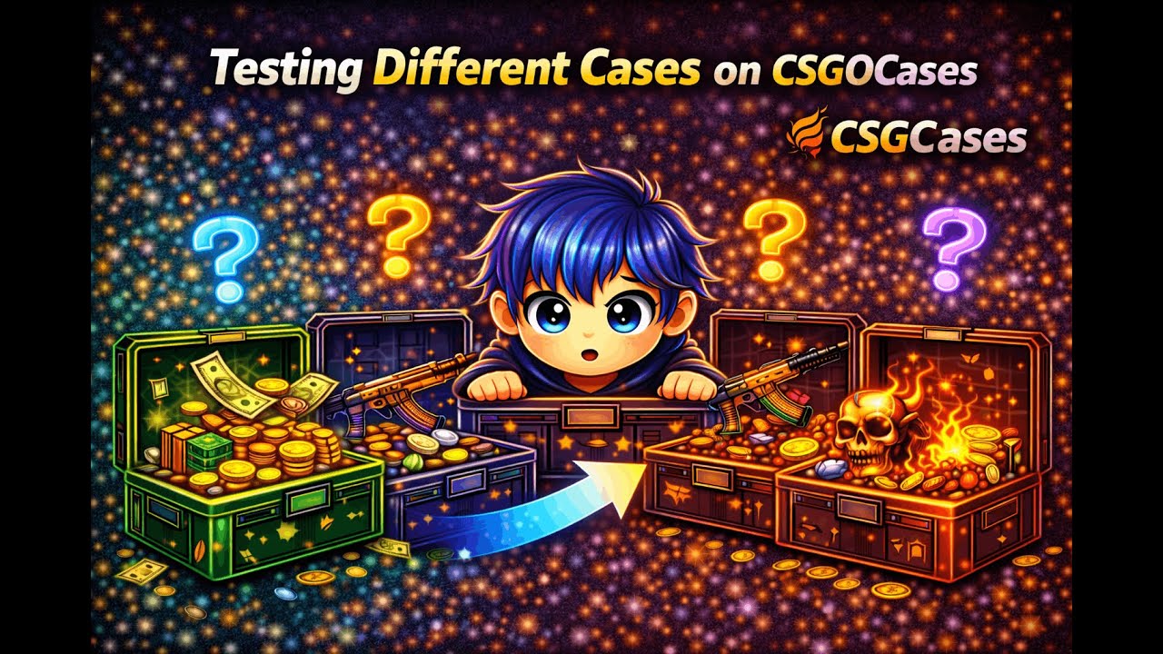 Testing Different Cases on CSGOCases