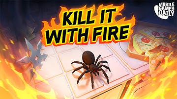 KILL IT WITH FIRE Gameplay Walkthrough Part 1 - First Contact (iOS, Android)