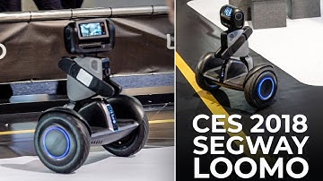 CES 2018 - Segway Robotics Loomo mobile companion at the Consumer Electronics Show