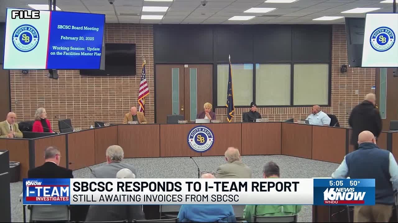 South Bend School Corp. responds to WNDU 16 News Now ITeam report on