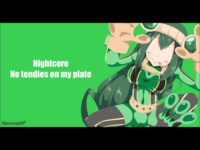 【NIGHTCORE】No tendies on my plate class=