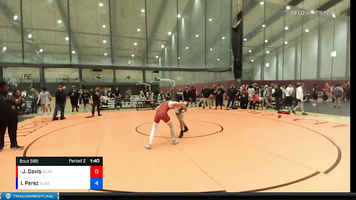 126 Lbs Cons. Round 1 - Joseph Davis, Washington V...