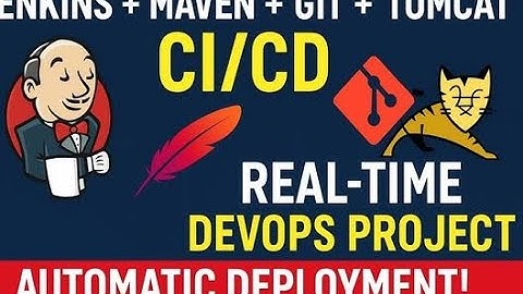🚀 End to End CICD Pipeline  Jenkins + Maven + Git + Tomcat  Real Time Project