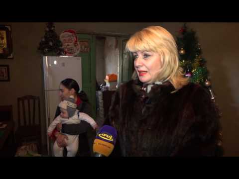 ძველით ახალი წლის დღესასწაული მიულოცეს იოსელიანების მრავალშვილიან ოჯახს