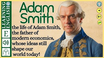 Improve your English  ⭐  Very Interesting Story - Level 3 -  Adam Smith | WooEnglish
