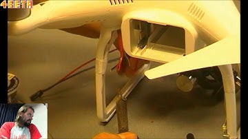 DJI Phantom 2 - tutorial:  How to connect a FPV transmitter