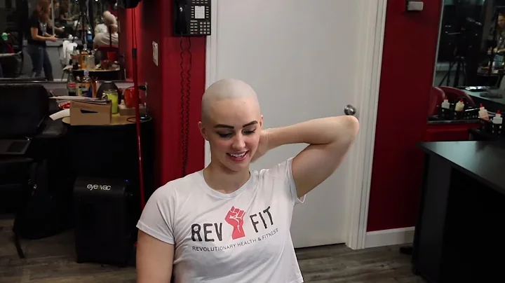 Megan B 2 (pt 1): Fitness Model Shaves Head (YT Or...