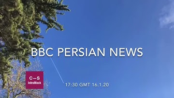 BBC Persian intro 17:30 GMT 16.1.20 MOCK
