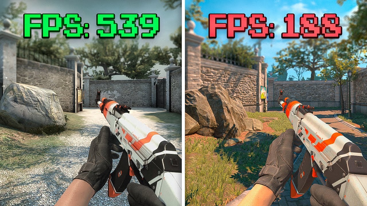 Veja a comparação de FPS entre CS:GO e CS2 feita por insider