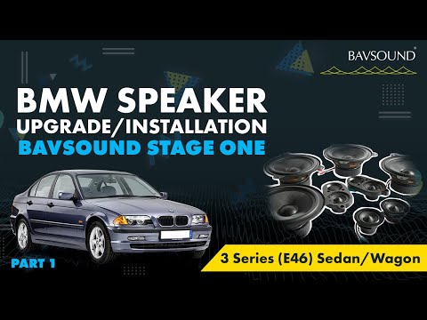 BMW Speaker Upgrade/Installation | 3 Series (E46) Sedan/Wagon | BAVSOUND Stage One | Part 1