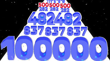 Number Merge Run v Rubberball Runner - All Levels (ASMR Gameplay)