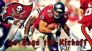 Mike Alstott Ultimate Highlight Reel (All Orginial Broadcast Clips): 40 Days till Buccaneers Kickoff