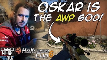 OSKAR IS THE AWP GOD! - HELLCASE CUP 6 | SEMI-FINAL MATCHES | CSGO Pro Highlights #77