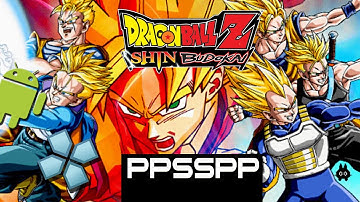 Dragon Ball Z: Shin Budokai [PSP﻿ on ANDROID with PPSSPP Gold Emulator ]
