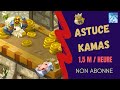 Dofus | 1,5 millions / heure - Astuce Kamas - Zone non abonné