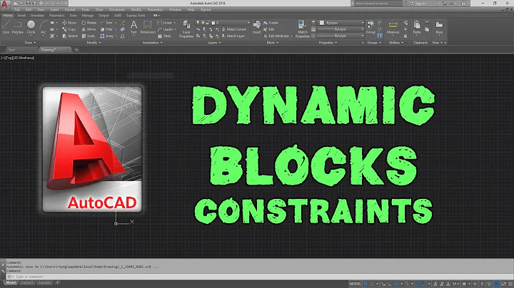 Dynamic Blocks - Geometric and Dimensional Constraints