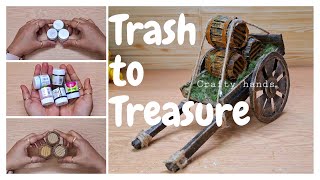 Transform your home with this surprising DIY decor idea | best out of waste Craft | Crafty hands