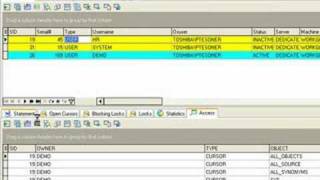 How to monitored your Oracle database sessions